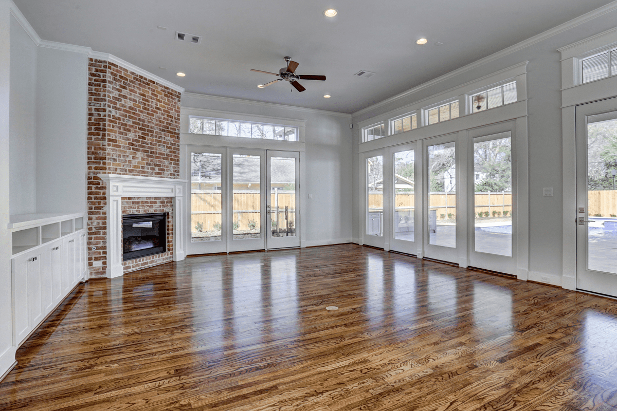 Natural Light In Houston Living Room