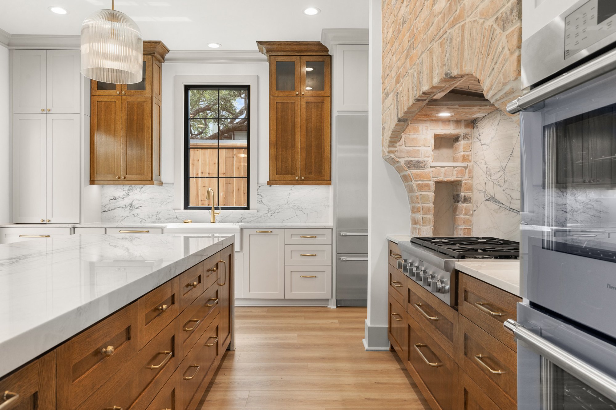 Open-concept custom kitchen design Open-concept custom kitchen design