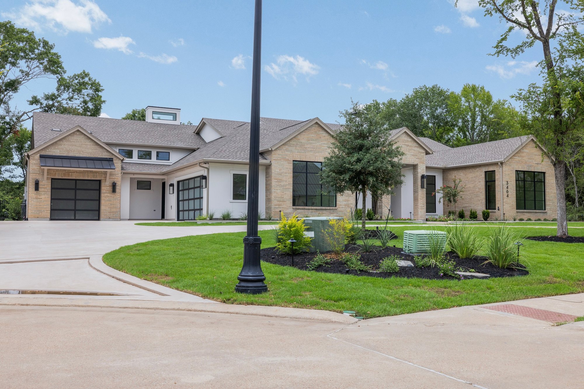 Luxury custom home in Traditions Club overlooking the golf course in Bryan-College Station, Texas