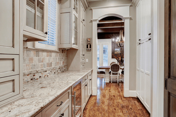 Kitchen Hallway in Houston