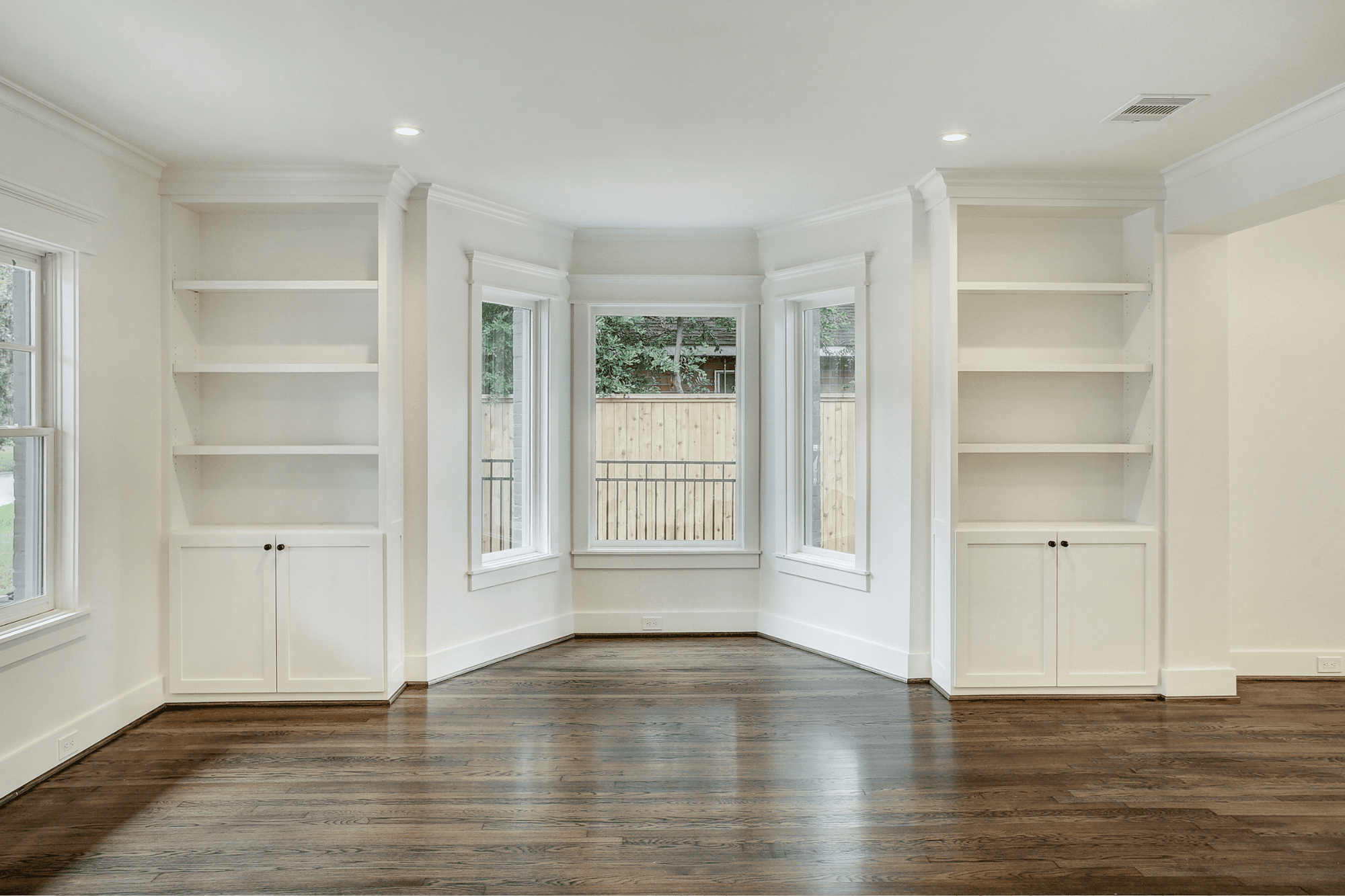 Bay Window In Houston Texas Home