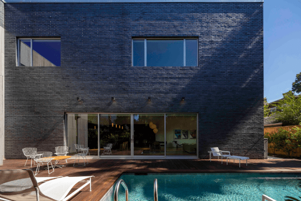 Outside Modern House Design In Houston Texas 