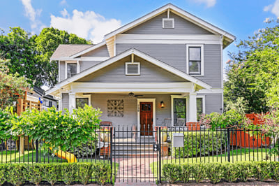 Custom Home in Houston, Texas Street View