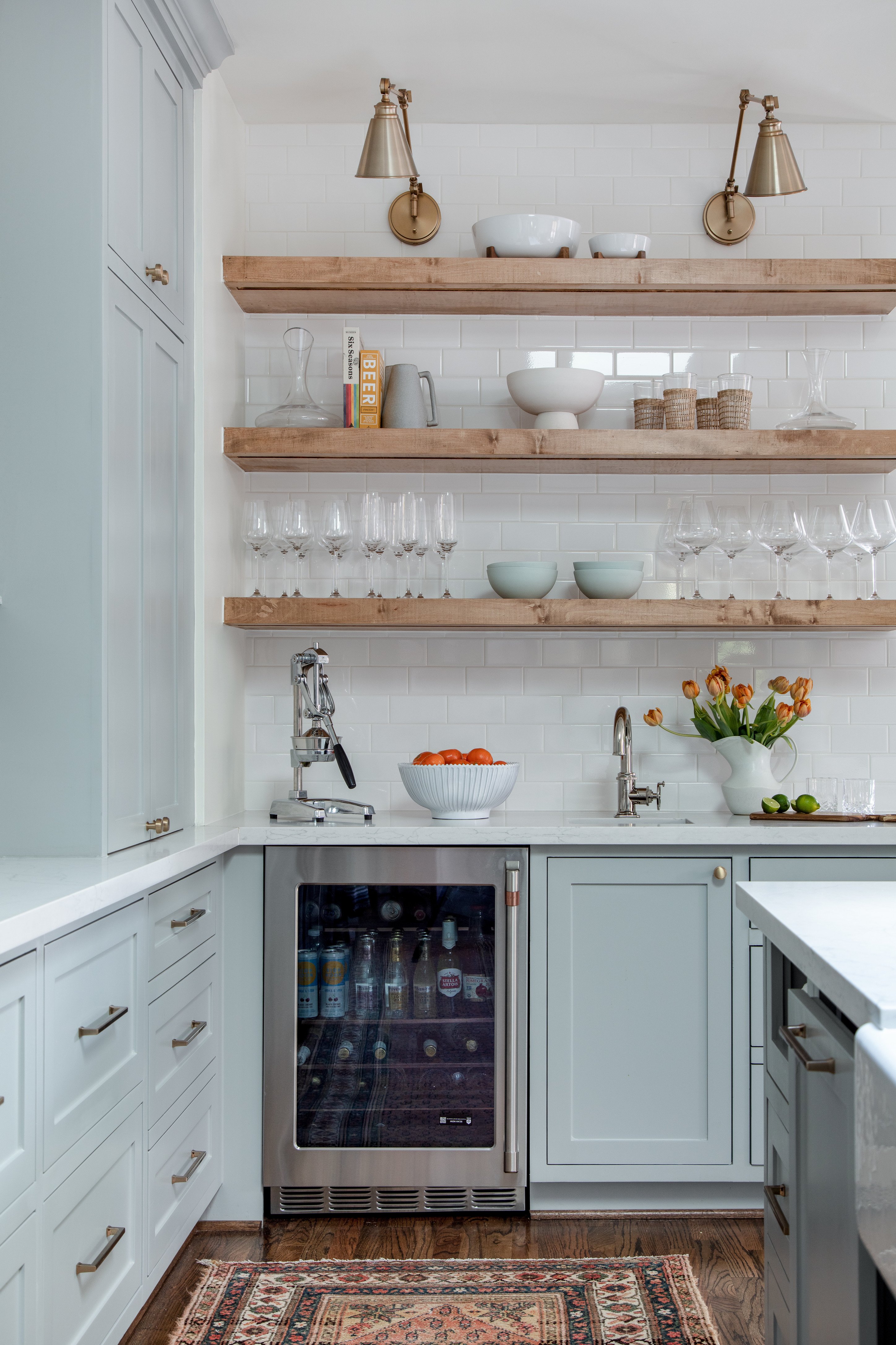 Kitchen Open Shelves