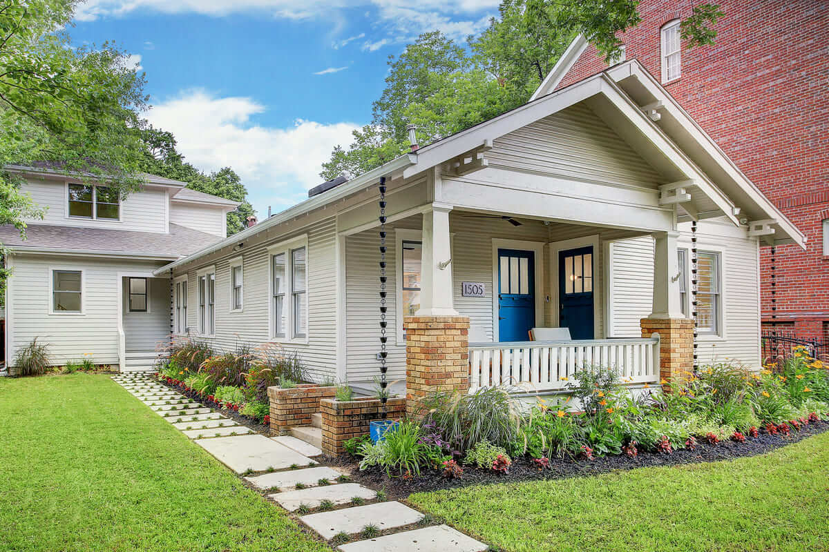 Oxford Street Home Remodel - Front Elevation