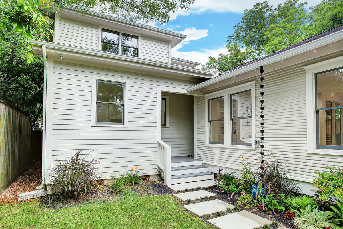 Oxford Street Home Remodel Back Elevation