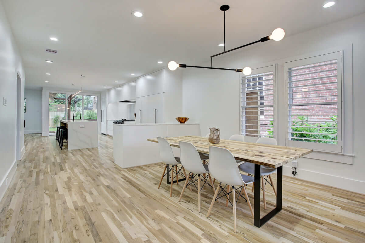 Oxford Street Home Remodel Open Layout Dining Area