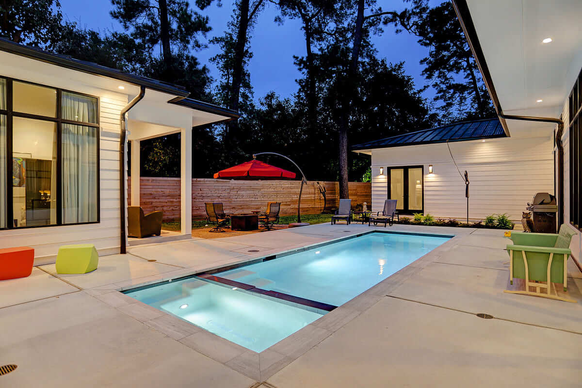 Lawrence Courtyard and Pool