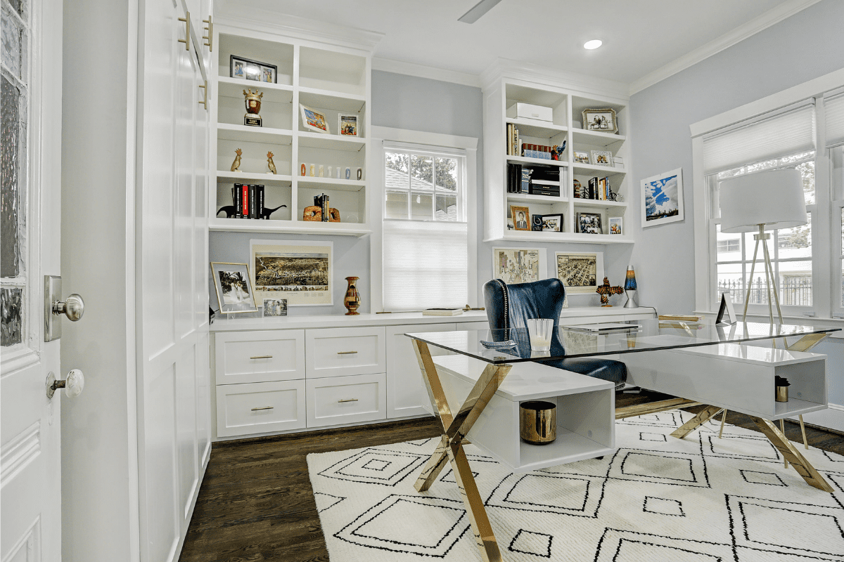 Custom Installed Cabinetry by a Houston Home Builder