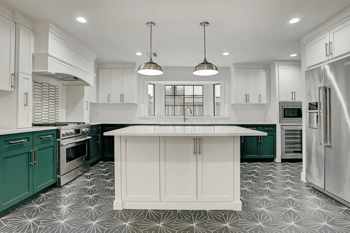 Whole Kitchen Renovation With Island Houston-1